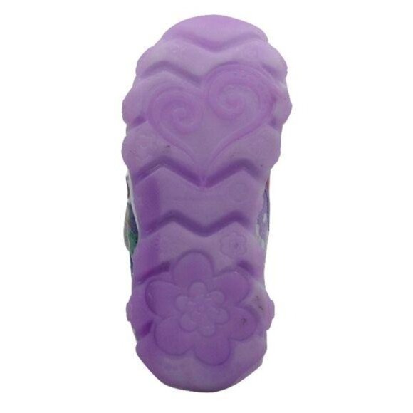 Shimmer & Shine Size 7 Shoes Girls Light-Up Cushioned Insole Pink Purple - Picture 9 of 10